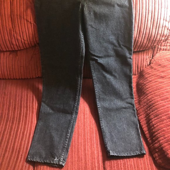 NWT 90s vintage denim charcoal wash Mom jeans - Picture 3 of 4